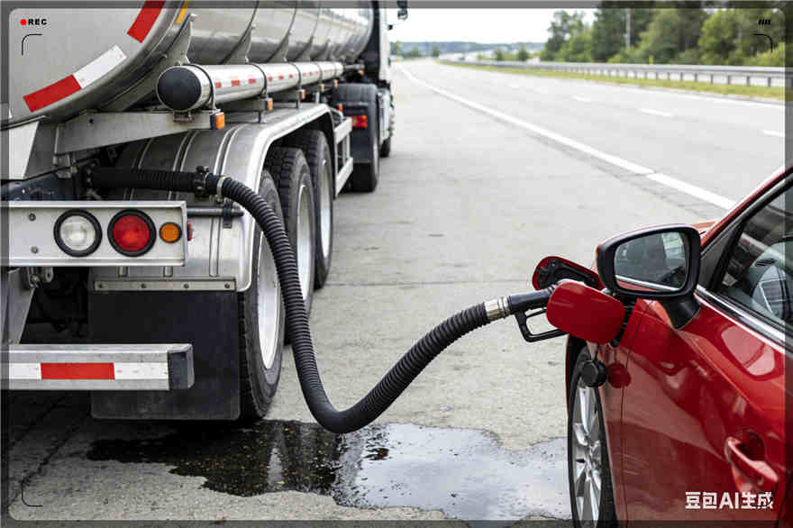 白云区汽车救援送水案例